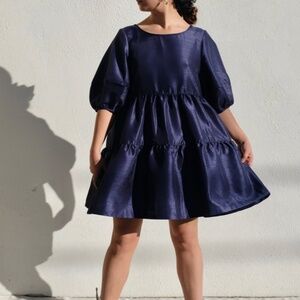 A Bronze Age Taffeta Nati Dress